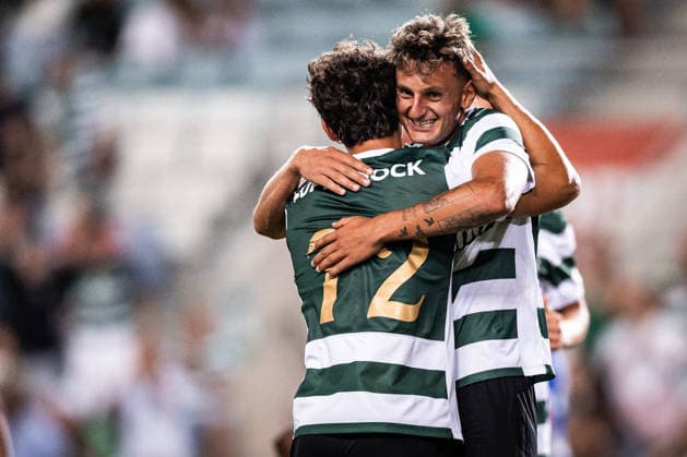 July 20, 2026, Faro, Faro, Portugal: Silas Andresen of Sporting CP celebrates scoring his sides third goal of the match during the Pre-Season Friendly match between Sporting CP and RC Strasbourg Alsace at Estadio do Algarve in Faro on July 20, 2026 Faro Portugal - ZUMAg283 20260720_zsp_g283_053 Copyright: xJoaoxGregoriox