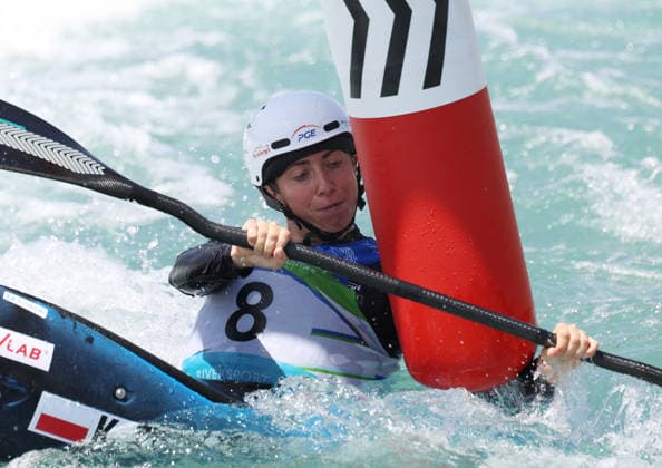 July 20, 2026, Oklahoma City, Oklahoma, USA: KLAUDIA ZWOLINSKA of Poland during Kayak Cross competition on 2026 ICF Canoe Slalom World Championships, Oklahoma City, USA. Oklahoma City USA - ZUMAc278 20260720_zsp_c278_014 Copyright: xMarcinxCholewinskix