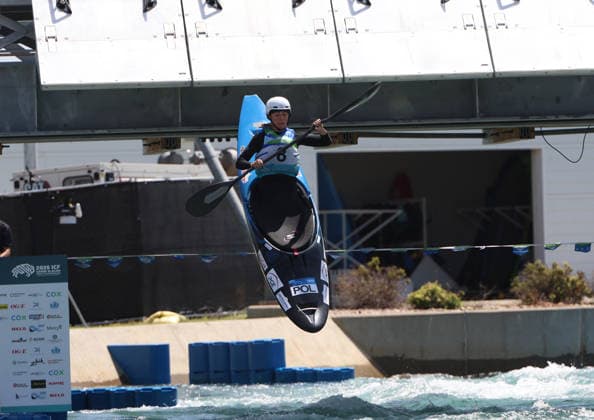 July 20, 2026, Oklahoma City, Oklahoma, USA: KLAUDIA ZWOLINSKA of Poland during Kayak Cross competition on 2026 ICF Canoe Slalom World Championships, Oklahoma City, USA. Oklahoma City USA - ZUMAc278 20260720_zsp_c278_016 Copyright: xMarcinxCholewinskix
