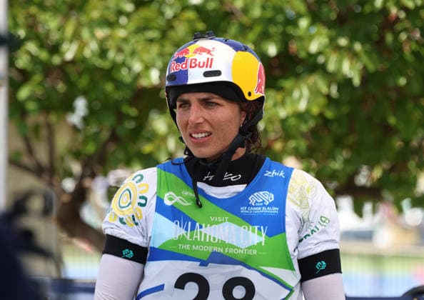 July 20, 2026, Oklahoma City, Oklahoma, USA: JESSICA FOX of Australia after Kayak Cross competition on 2026 ICF Canoe Slalom World Championships, Oklahoma City, USA. Oklahoma City USA - ZUMAc278 20260720_zsp_c278_021 Copyright: xMarcinxCholewinskix