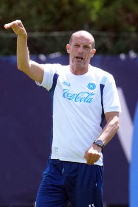 DIMARO , ITALY: Massimiliano Allegri of SSC Napoli during the pre season training session in Dimaro, Italy. Copyright: xFOTOAGENZIAx