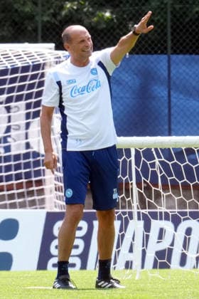 DIMARO , ITALY: Massimiliano Allegri of SSC Napoli during the pre season training session in Dimaro, Italy. Copyright: xFOTOAGENZIAx
