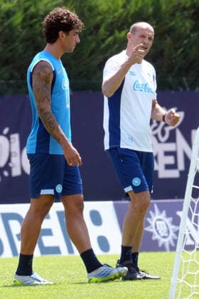 DIMARO , ITALY: Massimiliano Allegri of SSC Napoli during the pre season training session in Dimaro, Italy. Copyright: xFOTOAGENZIAx