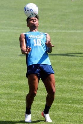 DIMARO , ITALY: ALISSON SANTOS of SSC Napoli during the pre season training session in Dimaro, Italy. Copyright: xFOTOAGENZIAx