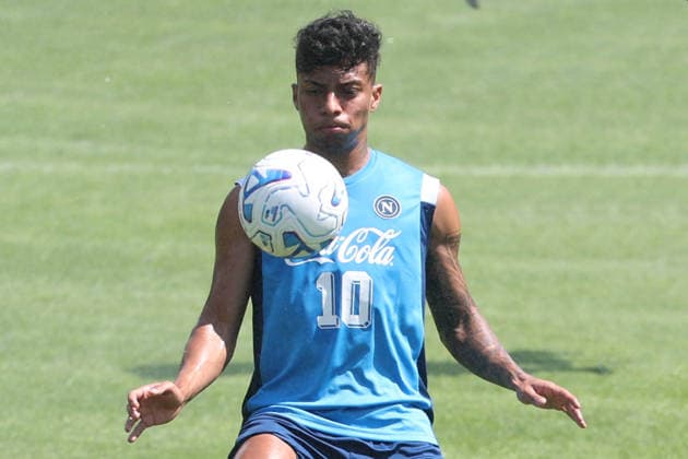 DIMARO , ITALY: ALISSON SANTOS of SSC Napoli during the pre season training session in Dimaro, Italy. Copyright: xFOTOAGENZIAx