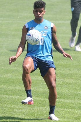 DIMARO , ITALY: ALISSON SANTOS of SSC Napoli during the pre season training session in Dimaro, Italy. Copyright: xFOTOAGENZIAx