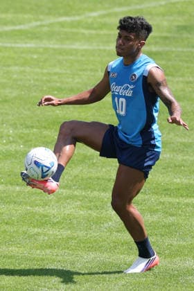 DIMARO , ITALY: ALISSON SANTOS of SSC Napoli during the pre season training session in Dimaro, Italy. Copyright: xFOTOAGENZIAx