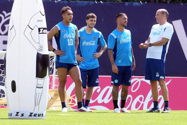 DIMARO , ITALY: Massimiliano Allegri of SSC Napoli during the pre season training session in Dimaro, Italy. Copyright: xFOTOAGENZIAx