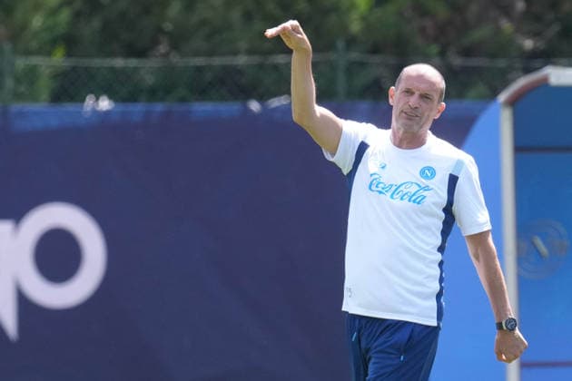 DIMARO , ITALY: Massimiliano Allegri of SSC Napoli during the pre season training session in Dimaro, Italy. Copyright: xFOTOAGENZIAx