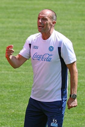 DIMARO , ITALY: Massimiliano Allegri of SSC Napoli during the pre season training session in Dimaro, Italy. Copyright: xFOTOAGENZIAx