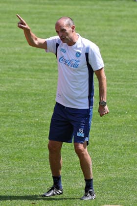 DIMARO , ITALY: Massimiliano Allegri of SSC Napoli during the pre season training session in Dimaro, Italy. Copyright: xFOTOAGENZIAx