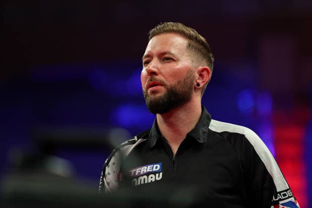 RECORD DATE NOT STATED 20th July 2026, Winter Gardens, Blackpool, Lancashire, England; 2026 Betfred World Matchplay Darts, Day Three; Danny Noppert AidanxHunter