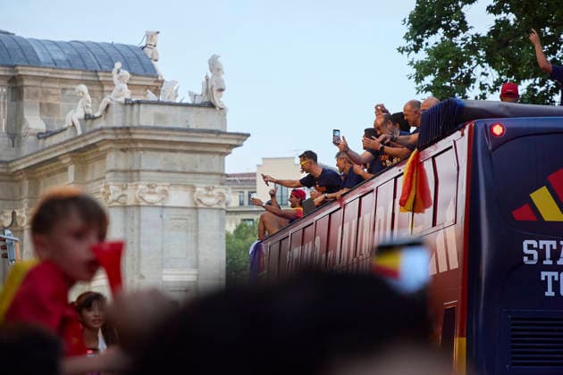 July 20, 2026, Madrid, Spain: The Spanish national team, Nationalteam during the team™s victory parade to celebrate their 2026 World Cup triumph in Madrid. Madrid Spain - ZUMAs197 20260720_aaa_s197_326 Copyright: xFedericoxTitonex