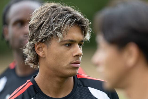 Training Eintracht Frankfurt Marvin Dills (Eintracht Frankfurt). Training von Eintracht Frankfurt am 20. Juli 2026 im Deutsche Bank Park in Frankfurt am Main., Frankfurt am Main Hessen Deutschland Deutsche Bank Park *** Eintracht Frankfurt Training: Marvin Dills Eintracht Frankfurt Training Session on July 20, 2026, at Deutsche Bank Park in Frankfurt am Main, Frankfurt am Main, Hesse, Germany; Deutsche Bank Park