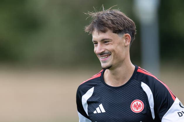 Training Eintracht Frankfurt Robin Koch (Eintracht Frankfurt, 4). Training von Eintracht Frankfurt am 20. Juli 2026 im Deutsche Bank Park in Frankfurt am Main., Frankfurt am Main Hessen Deutschland Deutsche Bank Park *** Training: Eintracht Frankfurt, Robin Koch, Eintracht Frankfurt, 4. Eintracht Frankfurt training session on July 20, 2026, at Deutsche Bank Park in Frankfurt am Main, Frankfurt am Main, Hesse, Germany, Deutsche Bank Park