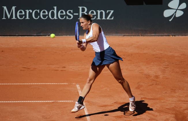 MSC Hamburg Ladies Open WTA, Tennis Damen 250) am Hamburger Rothenbaum: Panna Udvardy(Ungarn) in der 1. Runde. *** MSC Hamburg Ladies Open WTA 250 at Hamburg s Rothenbaum: Panna Udvardy of Hungary in the first round