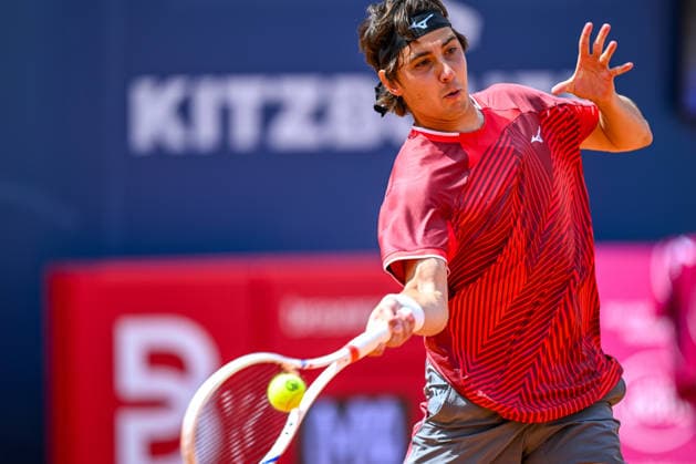 TENNIS - ATP, Tennis Herren Generali Open 2026 KITZBUEHEL,AUSTRIA,21.JUL.26 - TENNIS - ATP World Tour, Generali Open. Image shows Aleksandar Shevchenko (KAZ).  GEPAxpictures xDanielxSchoenherr