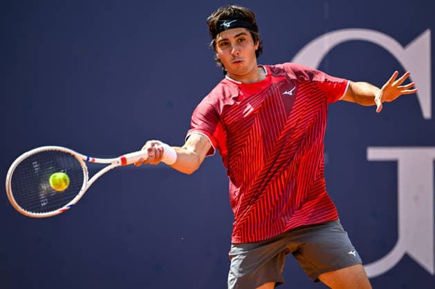 TENNIS - ATP, Tennis Herren Generali Open 2026 KITZBUEHEL,AUSTRIA,21.JUL.26 - TENNIS - ATP World Tour, Generali Open. Image shows Aleksandar Shevchenko (KAZ).  GEPAxpictures xDanielxSchoenherr