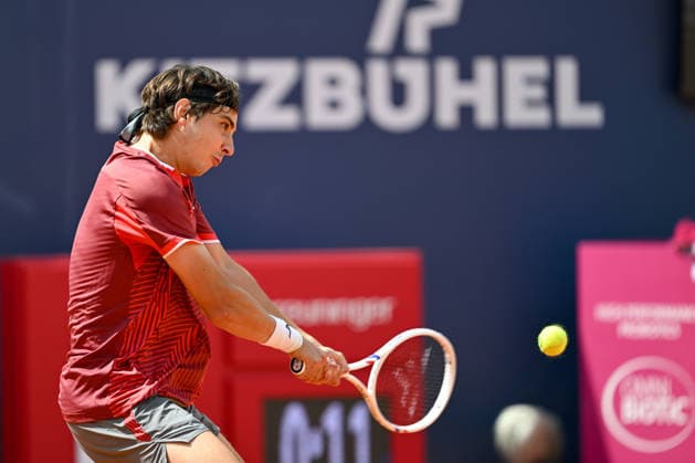 TENNIS - ATP, Tennis Herren Generali Open 2026 KITZBUEHEL,AUSTRIA,21.JUL.26 - TENNIS - ATP World Tour, Generali Open. Image shows Aleksandar Shevchenko (KAZ).  GEPAxpictures xDanielxSchoenherr