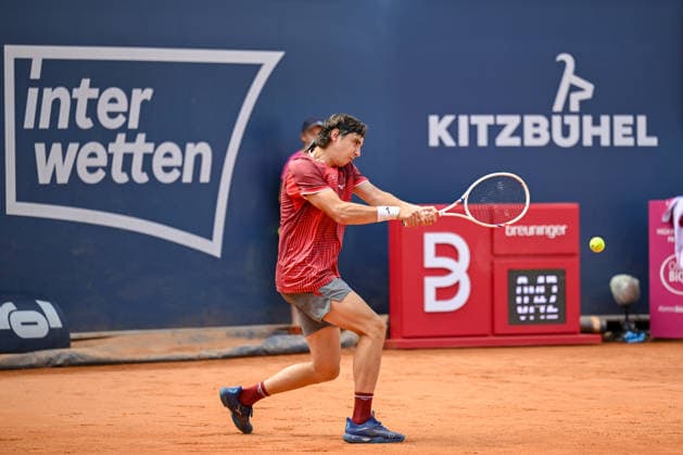 TENNIS - ATP, Tennis Herren Generali Open 2026 KITZBUEHEL,AUSTRIA,21.JUL.26 - TENNIS - ATP World Tour, Generali Open. Image shows Aleksandar Shevchenko (KAZ).  GEPAxpictures xDanielxSchoenherr