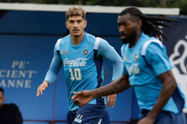 SSC Napoli preseason 2026-27 Napoli s Italian defender Giovanni Di Lorenzo during fifth day SSC Napoli s 2026-27 preseason training camp in val di sole in Trentino, Dimaro Folgarida July, 21 2026. _BPH6855 Copyright: xAntonioxBalascox