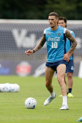 SSC Napoli preseason 2026-27 SSC Napoli™s Spanish defender Rafa Marin during fifth day SSC Napoli s 2026-27 preseason training camp in val di sole in Trentino, Dimaro Folgarida July, 21 2026. _BPH7279 Copyright: xAntonioxBalascox