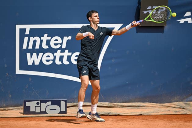 TENNIS - ATP, Tennis Herren Generali Open 2026 KITZBUEHEL,AUSTRIA,21.JUL.26 - TENNIS - ATP World Tour, Generali Open. Image shows Juan Manuel Cerundolo (ARG).  GEPAxpictures xDanielxSchoenherr