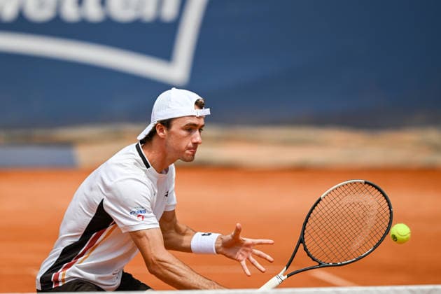 TENNIS - ATP, Tennis Herren Generali Open 2026 KITZBUEHEL,AUSTRIA,21.JUL.26 - TENNIS - ATP World Tour, Generali Open. Image shows Joel Schwaerzler (AUT).  GEPAxpictures xDanielxSchoenherr