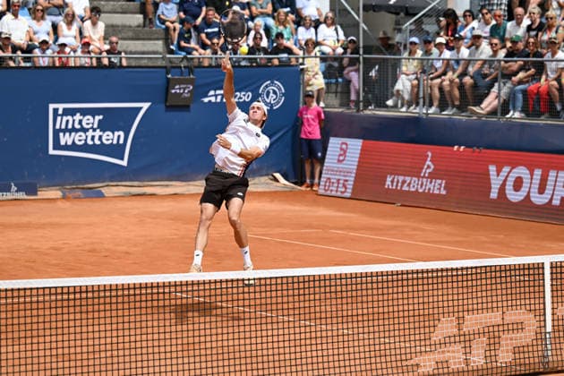 TENNIS - ATP, Tennis Herren Generali Open 2026 KITZBUEHEL,AUSTRIA,21.JUL.26 - TENNIS - ATP World Tour, Generali Open. Image shows Joel Schwaerzler (AUT).  GEPAxpictures xDanielxSchoenherr