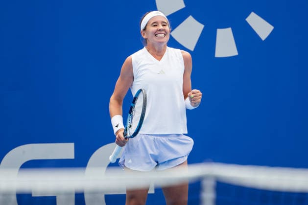 Nikola Bartunkova of Czech Republic in action during the women s WTA, Tennis Damen 250 Livesport Prague Open 2026 tennis tournament match against Yuan Yue of China in Prague, Czech Republic, on July 21 2026. (CTKxPhoto OndrejxDeml) CTKPhotoP2026072103524  CTKPhotoP2026072103524