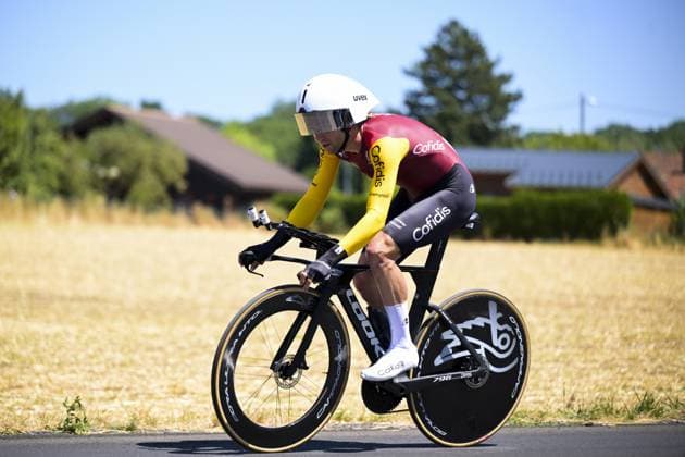 Belgian Piet Allegaert of Cofidis pictured during the stage 16 of the 2026 Tour de France cycling race, an individual Time Trial stage of 26km from Evian-les-Bains to Thonon-les-Bains, on Tuesday 21 July 2026. The 113th edition of the Tour de France starts on Saturday 4 July in Barcelona, Spain, and will finish in Paris, France on the 26th of July. DAVIDxPINTENS  x181658788x