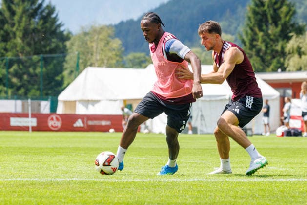 21.07.2026 - Fussball - 2. Fussball-Bundesliga - Saison 2026 2027 - 1. FC Nürnberg FCN Club - Trainingslager Sommer Sommertrainingslager Gais - Bruneck - Südtirol - Zink DaMa - xdaxmax - Mohamed Ali Zoma (23, 1. FC Nürnberg FCN ) Adam Markhiev (6, 1. FC Nürnberg FCN ) *** July 21, 2026 Soccer 2 Soccer Bundesliga 2026–2027 Season 1 FC Nuremberg (FCN) Club Summer Training Camp Summer Training Camp in Gais, Brunico, South Tyrol Zink DaMa xdaxmax Mohamed Ali Zoma 23, 1 FC Nuremberg (FCN) Adam Markhiev 6, 1 FC Nuremberg (FCN)