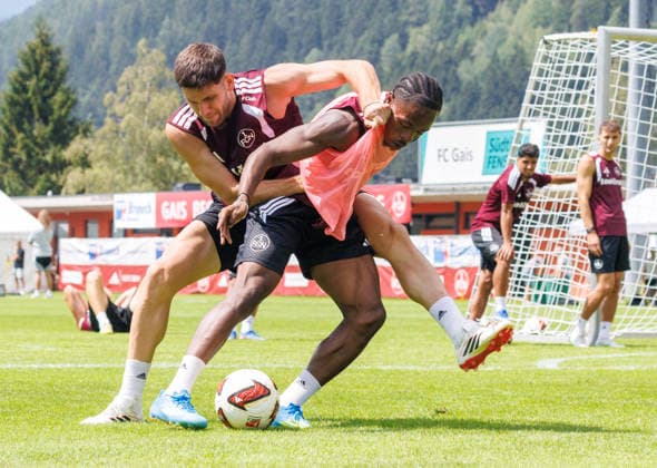 21.07.2026 - Fussball - 2. Fussball-Bundesliga - Saison 2026 2027 - 1. FC Nürnberg FCN Club - Trainingslager Sommer Sommertrainingslager Gais - Bruneck - Südtirol - Zink DaMa - xdaxmax - Styopa Mkrtchyan (5, 1. FC Nürnberg FCN ) Mohamed Ali Zoma (23, 1. FC Nürnberg FCN ) *** July 21, 2026 Soccer 2 Soccer Bundesliga 2026–2027 Season 1 FC Nuremberg (FCN) Club Summer Training Camp Summer Training Camp in Gais, Brunico, South Tyrol Zink, DaMa, xdaxmax, Styopa, Mkrtchyan 5, 1 FC Nuremberg FCN Mohamed Ali Zoma 23, 1 FC Nuremberg FCN