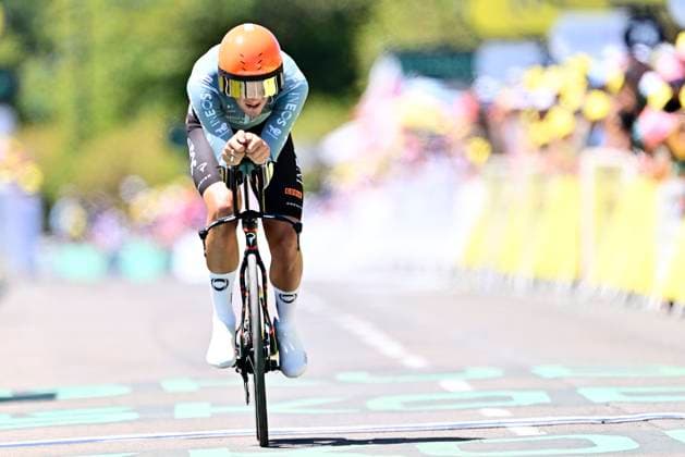 Tour de France 2026 Stage 16 THONON-LES-BAINS, FRANCE - JULY 21 : Tarling Joshua (GBR) of Netcompany INEOS during stage 16 of the 113rd edition of Tour de France an UCI World Tour 2.UWT Individual Time Trial stage for Men Elite of 26 km with start in Evian-les-Bains and finish in Thonon-les-Bains on July 21, 2026 in Thonon-les-Bains, France, 21 07 2026 Thonon-les-Bains France  Copyright: xPeterxDexVoechtx