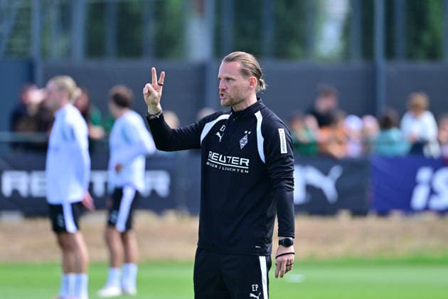 21.07.2026; Moenchengladbach; Fussball, Herren, Saison 2026 2027, Training Borussia Moenchengladbach Eugen Polanski (Trainer Gladbach) DFL regulations prohibit any use of photographs as image sequences and or quasi-video. ista-Borussia-Park NRW Deutschland *** July 21, 2026, Mönchengladbach Soccer, Men s, 2026–2027 Season, Borussia Mönchengladbach Training, Eugen Polanski, Gladbach Coach. DFL regulations prohibit any use of photographs as image sequences and or quasi-video content at Borussia Park, North Rhine-Westphalia, Germany