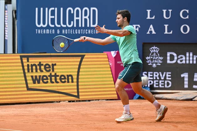 TENNIS - ATP, Tennis Herren Generali Open 2026 KITZBUEHEL,AUSTRIA,21.JUL.26 - TENNIS - ATP World Tour, Generali Open. Image shows Miomir Kecmanovic (SRB).  GEPAxpictures xDanielxSchoenherr