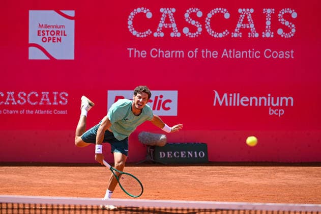 July 21, 2026, Lisbon, Lisbon, Portugal: PABLO CARRENO BUSTA in action during the Round of 32 at the Millennium Estoril Open ATP, Tennis Herren tennis tournament at Clube de Tenis do Estoril. Lisbon Portugal - ZUMAr238 0862285669st Copyright: xRicardoxRochax