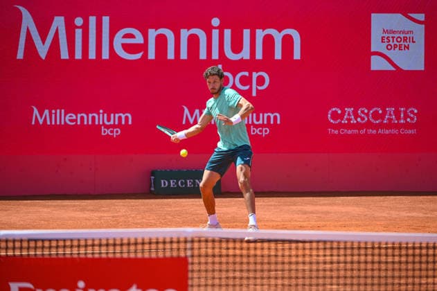 July 21, 2026, Lisbon, Lisbon, Portugal: PABLO CARRENO BUSTA in action during the Round of 32 at the Millennium Estoril Open ATP, Tennis Herren tennis tournament at Clube de Tenis do Estoril. Lisbon Portugal - ZUMAr238 0862285748st Copyright: xRicardoxRochax