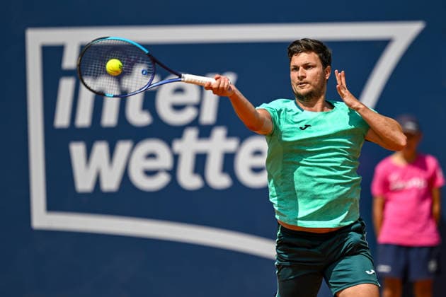 TENNIS - ATP, Tennis Herren Generali Open 2026 KITZBUEHEL,AUSTRIA,21.JUL.26 - TENNIS - ATP World Tour, Generali Open. Image shows Miomir Kecmanovic (SRB).  GEPAxpictures xDanielxSchoenherr