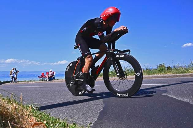 Tour de France 2026 Stage 16 THONON-LES-BAINS, FRANCE - JULY 21 : Pluimers Rick (NED) of Tudor Pro Cycling Team during stage 16 of the 113rd edition of Tour de France an UCI World Tour 2.UWT Individual Time Trial stage for Men Elite of 26 km with start in Evian-les-Bains and finish in Thonon-les-Bains on July 21, 2026 in Thonon-les-Bains, France, 21 07 2026 Thonon-les-Bains France  Copyright: xGvgx