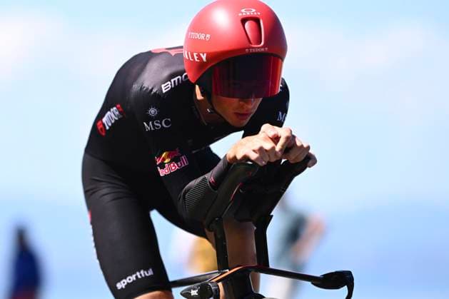 Tour de France 2026 Stage 16 THONON-LES-BAINS, FRANCE - JULY 21 : Pluimers Rick (NED) of Tudor Pro Cycling Team during stage 16 of the 113rd edition of Tour de France an UCI World Tour 2.UWT Individual Time Trial stage for Men Elite of 26 km with start in Evian-les-Bains and finish in Thonon-les-Bains on July 21, 2026 in Thonon-les-Bains, France, 21 07 2026 Thonon-les-Bains France  Copyright: xGvgx