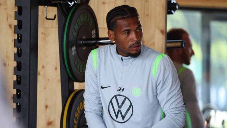 VfL Trainingslager, Weimarer Land Blankenhain, 21.07.2026, Fußball, Herren, Saison 2026 2027, 2. BL, VfL Wolfsburg, Sommer-Trainingslager: Tag 3., Cleiton Santana dos Santos (VfL Wolfsburg) Weimarer Land, Thüringen Deutschland *** VfL Training Camp, Weimarer Land Blankenhain, July 21, 2026, Soccer, Men s, 2026–2027 Season, 2nd Bundesliga, VfL Wolfsburg, Summer Training Camp Day 3, Cleiton Santana dos Santos, VfL Wolfsburg, Weimarer Land, Thuringia, Germany
