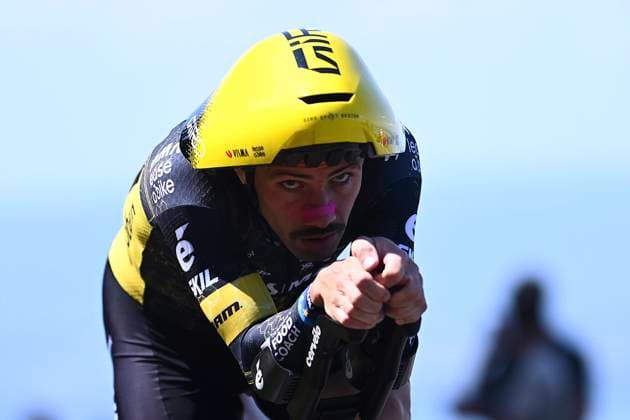 Tour de France 2026 Stage 16 THONON-LES-BAINS, FRANCE - JULY 21 : Campenaerts Victor (BEL) of Team Visma Lease a Bike during stage 16 of the 113rd edition of Tour de France an UCI World Tour 2.UWT Individual Time Trial stage for Men Elite of 26 km with start in Evian-les-Bains and finish in Thonon-les-Bains on July 21, 2026 in Thonon-les-Bains, France, 21 07 2026 Thonon-les-Bains France  Copyright: xGvgx