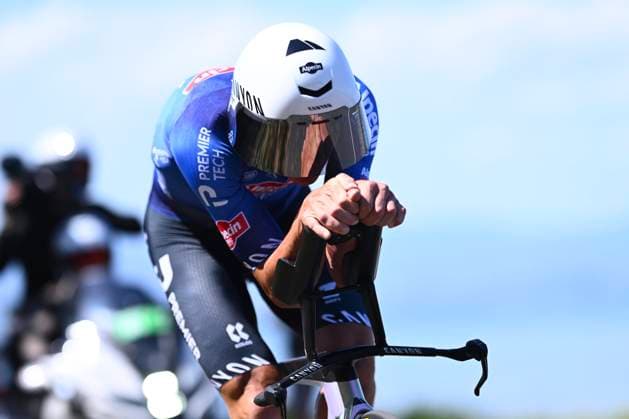 Tour de France 2026 Stage 16 THONON-LES-BAINS, FRANCE - JULY 21 : Van Der Poel Mathieu (NED) of Alpecin - Premier Tech during stage 16 of the 113rd edition of Tour de France an UCI World Tour 2.UWT Individual Time Trial stage for Men Elite of 26 km with start in Evian-les-Bains and finish in Thonon-les-Bains on July 21, 2026 in Thonon-les-Bains, France, 21 07 2026 Thonon-les-Bains France  Copyright: xGvgx