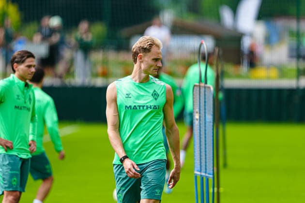 Amos Pieper (SV Werder Bremen, 05) AUT, Training SV Werder Bremen, Fussball, 1. Bundesliga, Saison 2026 2027, 21.07.2026 AUT, Training SV Werder Bremen, Fussball, 1. Bundesliga, Saison 2026 2027, 21.07.2026 Zell am Ziller *** Amos Pieper, SV Werder Bremen, August 5, Training, SV Werder Bremen, Soccer, Bundesliga 1, 2026–2027 Season, July 21, 2026, Austria, SV Werder Bremen training, soccer, Bundesliga 1, 2026–2027 season, July 21, 2026, Zell am Ziller Copyright: xEibner-Pressefoto MarcelxvonxFehrnx EP_MFN
