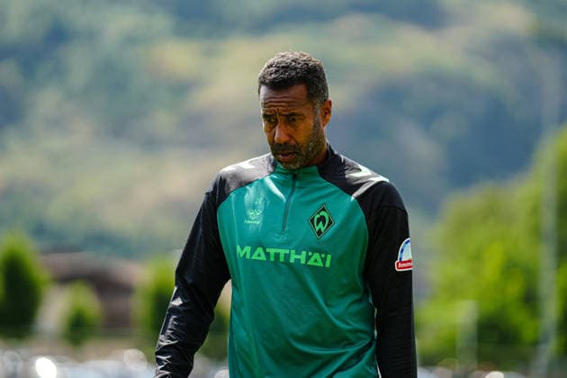 Daniel Thioune (SV Werder Bremen, Trainer) AUT, Training SV Werder Bremen, Fussball, 1. Bundesliga, Saison 2026 2027, 21.07.2026 AUT, Training SV Werder Bremen, Fussball, 1. Bundesliga, Saison 2026 2027, 21.07.2026 Zell am Ziller *** Daniel Thioune, SV Werder Bremen, Coach (AUT), SV Werder Bremen Training, Soccer, Bundesliga 1, 2026–2027 Season, July 21, 2026, Austria, SV Werder Bremen training, soccer, Bundesliga 1, 2026–2027 season, July 21, 2026, Zell am Ziller Copyright: xEibner-Pressefoto MarcelxvonxFehrnx EP_MFN
