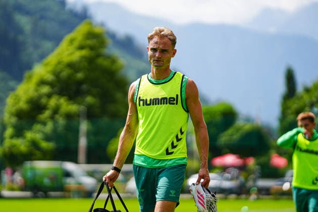 Amos Pieper (SV Werder Bremen, 05) AUT, Training SV Werder Bremen, Fussball, 1. Bundesliga, Saison 2026 2027, 21.07.2026 AUT, Training SV Werder Bremen, Fussball, 1. Bundesliga, Saison 2026 2027, 21.07.2026 Zell am Ziller *** Amos Pieper, SV Werder Bremen, July 5, 2026, SV Werder Bremen practice, soccer, Bundesliga 1, 2026–2027 season, July 21, 2026, Austria, SV Werder Bremen training, soccer, Bundesliga 1, 2026–2027 season, July 21, 2026, Zell am Ziller Copyright: xEibner-Pressefoto MarcelxvonxFehrnx EP_MFN