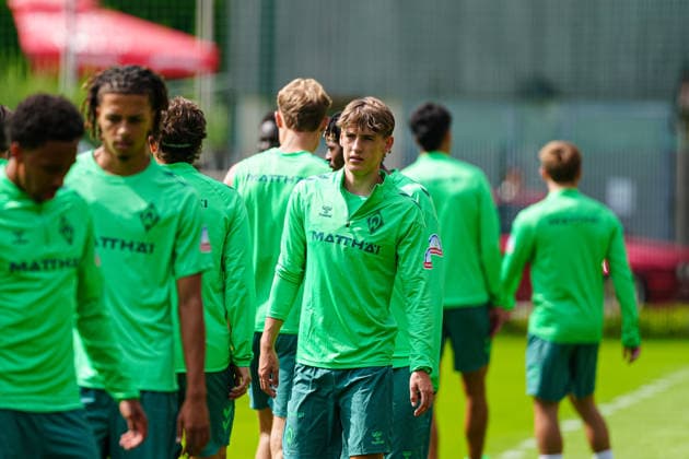 Mats Heitmann AUT, Training SV Werder Bremen, Fussball, 1. Bundesliga, Saison 2026 2027, 21.07.2026 AUT, Training SV Werder Bremen, Fussball, 1. Bundesliga, Saison 2026 2027, 21.07.2026 Zell am Ziller *** Mats Heitmann, Austria, SV Werder Bremen Training, Soccer, Bundesliga 1, 2026–2027 Season, July 21, 2026, Austria, SV Werder Bremen Training, Soccer, Bundesliga 1, 2026–2027 Season, July 21, 2026, Zell am Ziller Copyright: xEibner-Pressefoto MarcelxvonxFehrnx EP_MFN