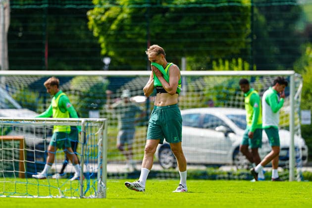 Amos Pieper (SV Werder Bremen, 05) AUT, Training SV Werder Bremen, Fussball, 1. Bundesliga, Saison 2026 2027, 21.07.2026 AUT, Training SV Werder Bremen, Fussball, 1. Bundesliga, Saison 2026 2027, 21.07.2026 Zell am Ziller *** Amos Pieper, SV Werder Bremen, August 5, Training, SV Werder Bremen, Soccer, Bundesliga 1, 2026–2027 Season, July 21, 2026, Austria, SV Werder Bremen training, soccer, Bundesliga 1, 2026–2027 season, July 21, 2026, Zell am Ziller Copyright: xEibner-Pressefoto MarcelxvonxFehrnx EP_MFN