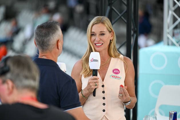 TENNIS - ATP, Tennis Herren Generali Open 2026 KITZBUEHEL,AUSTRIA,21.JUL.26 - TENNIS - ATP World Tour, Generali Open. Image shows Barbara Schett Eagle (Servus TV).  GEPAxpictures xDanielxSchoenherr